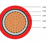 PILC Paper Insulated Lead Covered HV Cable